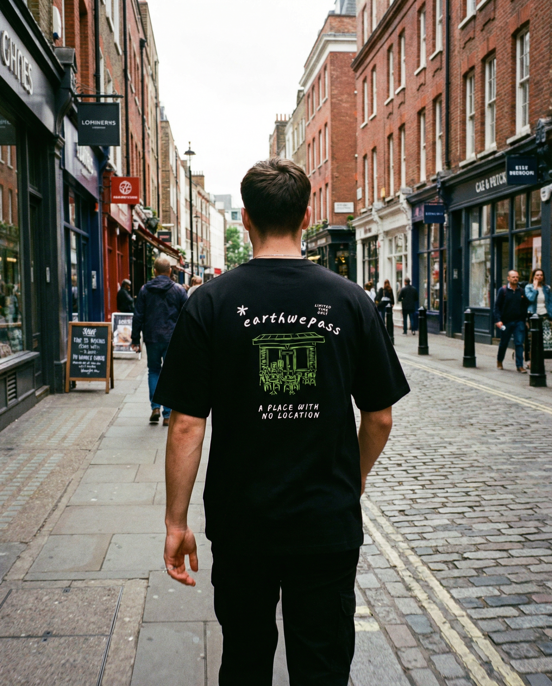 No Location Tee – Black